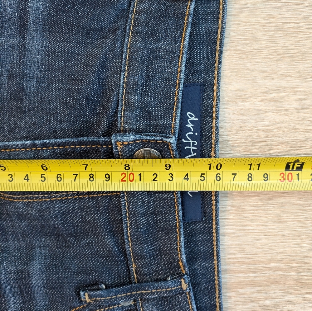 Driftwood Jeans Women's 32 Dark Blue Embroidered - Picture 7 of 10